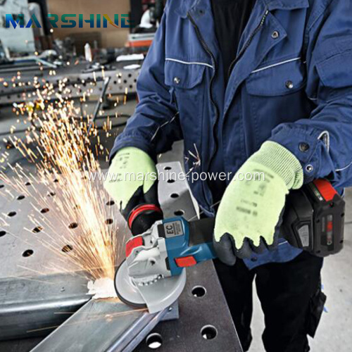 Lithium Battery Safety Rechargeable Angle Grinder